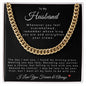 To My Husband | Cuban Link Chain