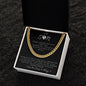 To My Son | Cuban Link Chain | Soccer