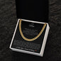 To My Man | Cuban Link Chain
