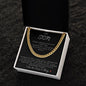 To My Son | Cuban Link Chain | Basketball