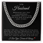 To My Husband | Cuban Link Chain