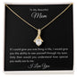 To My Beautiful Mom | Alluring Beauty Necklace