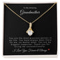 To My Amazing Grandmother | Alluring Beauty Necklace