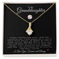 To My Granddaughter | Alluring Beauty Necklace | Softball