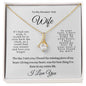 To My Smokin' Hot Wife | Alluring Beauty Necklace