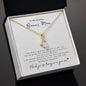 To My Amazing Bonus Mom | Alluring Beauty Necklace | Son-In-Law