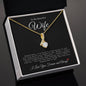 To My Beautiful Wife | Alluring Beauty Necklace