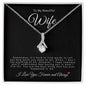 To My Beautiful Wife | Alluring Beauty Necklace