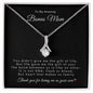 To My Amazing Bonus Mom | Alluring Beauty Necklace