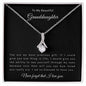 To My Beautiful Granddaughter | Alluring Beauty Necklace