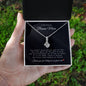 To My Amazing Bonus Mom | Alluring Beauty Necklace