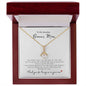 To My Amazing Bonus Mom | Alluring Beauty Necklace | Daughter-In-Law