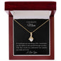 To My Beautiful Mom | Alluring Beauty Necklace