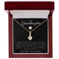 To My Granddaughter | Alluring Beauty Necklace | Softball