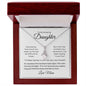 To My Amazing Daughter | Alluring Beauty Necklace