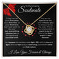 To My Amazing Soulmate - Love Knot Necklace (Valentine's Day)