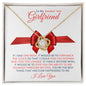 To My Smokin' Hot Girlfriend - Love Knot Necklace (VDay)