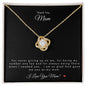 Thank You Mom - Love Knot Necklace