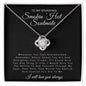 To My Stunning Smokin' Hot Soulmate | Love Knot Necklace
