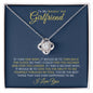 To My Smokin' Hot Girlfriend | Love Knot Necklace