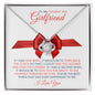 To My Smokin' Hot Girlfriend - Love Knot Necklace (VDay)