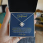 To My Smokin' Hot Girlfriend | Love Knot Necklace