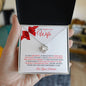 To My Smokin' Hot Wife - Love Knot Necklace (VDay)