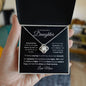 To My Beautiful Daughter | Love Knot Necklace