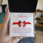 To My Smokin' Hot Girlfriend - Love Knot Necklace (VDay)