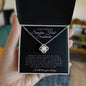 To My Stunning Smokin' Hot Soulmate | Love Knot Necklace