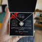 To My Beautiful Wife - Love Knot Necklace (VDay)