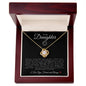 To My Daughter | Love Knot Necklace | Basketball