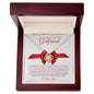 To My Smokin' Hot Girlfriend - Love Knot Necklace (VDay)