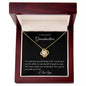 To My Beautiful Grandmother | Love Knot Necklace