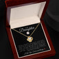 To My Daughter | Love Knot Necklace | Softball