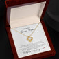 To My Amazing Bonus Mom | Love Knot Necklace | Son-In-Law