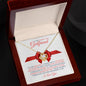 To My Smokin' Hot Girlfriend - Love Knot Necklace (VDay)
