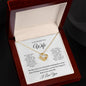 To My Smokin' Hot Wife | Love Knot Necklace