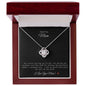 Thank You Mom - Love Knot Necklace