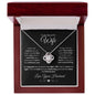 To My Beautiful Wife | Love Knot Necklace