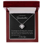 To My Beautiful Grandmother | Love Knot Necklace