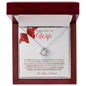 To My Smokin' Hot Wife - Love Knot Necklace (VDay)