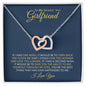 To My Smokin' Hot Girlfriend | Interlocking Hearts Necklace