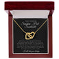 To My Stunning Smokin' Hot Soulmate | Interlocking Hearts Necklace