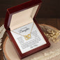 To My Amazing Daughter | Interlocking Hearts Necklace