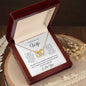 To My Smokin' Hot Wife | Interlocking Hearts Necklace