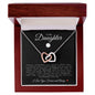 To My Daughter | Interlocking Hearts Necklace | Lacrosse