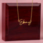 To My Amazing Soulmate - Signature Name Necklace (Valentine's Day)