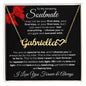 To My Amazing Soulmate - Heart Name Necklace (Valentine's Day)