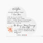 To My Daughter | Acrylic Heart Plaque